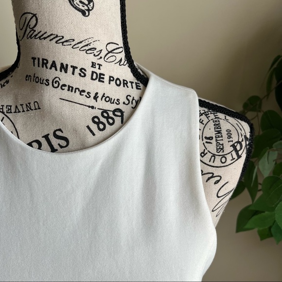 Lulus Cutout and About White Skater Dress Sz M - Picture 3 of 16